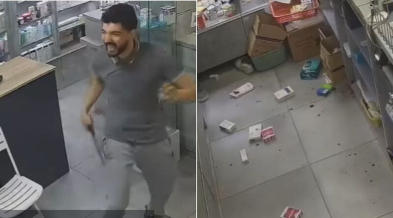 Une femme et ses enfants attaquent une pharmacie à Bab Ezzouar (VIDEO)