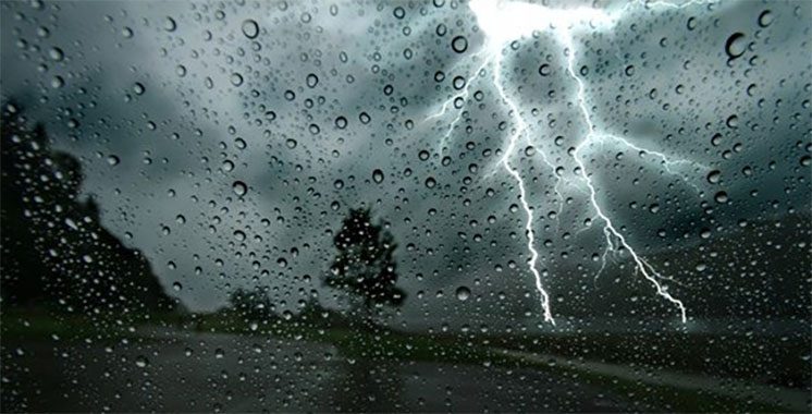 Alerte météo: Fortes averses orageuses accompagnées de la grêle et de rafales de vent ce dimanche