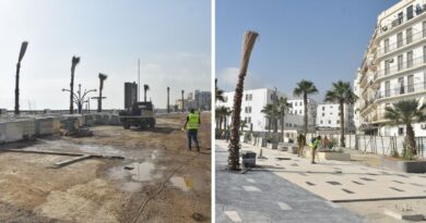 La corniche d'Alger en pleine métamorphose : Les travaux de la façade maritime s'accélèrent