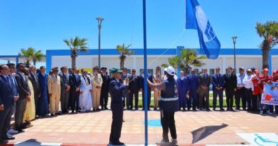 Laâyoune : Le «Pavillon bleu» hissé sur la plage de Foum El Oued