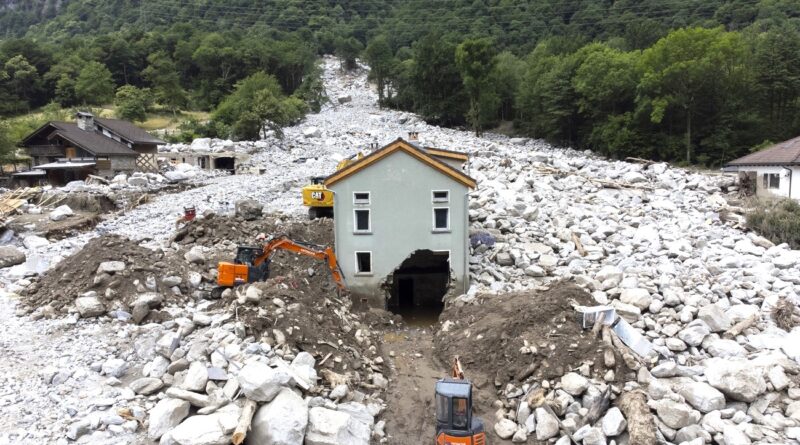 Les Alpes suisses sous la menace des laves torrentielles