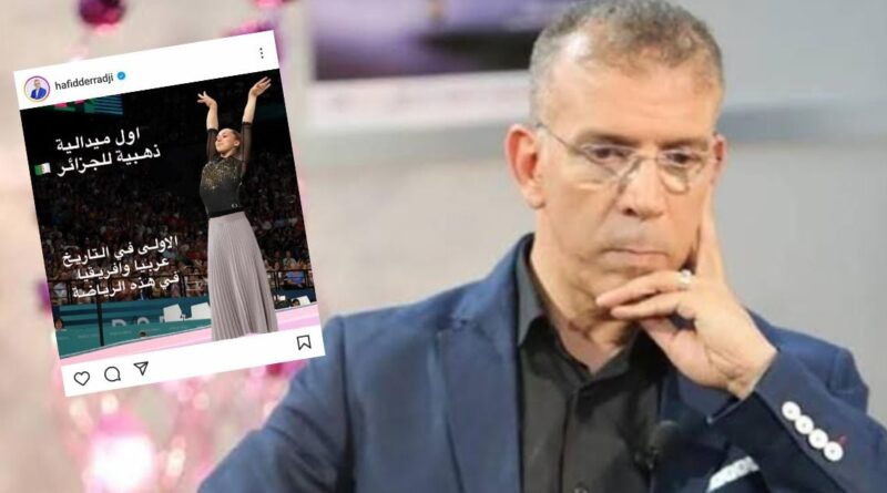 Quand Hafid Derradji "couvre" les jambes de Kaylia Nemour sur une photo puis la supprime