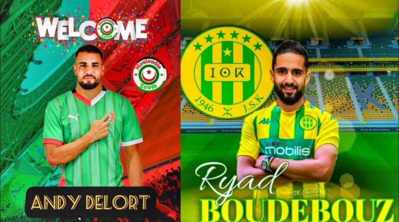 Delort et Boudebouz, 2 autres apports pour le championnat algérien