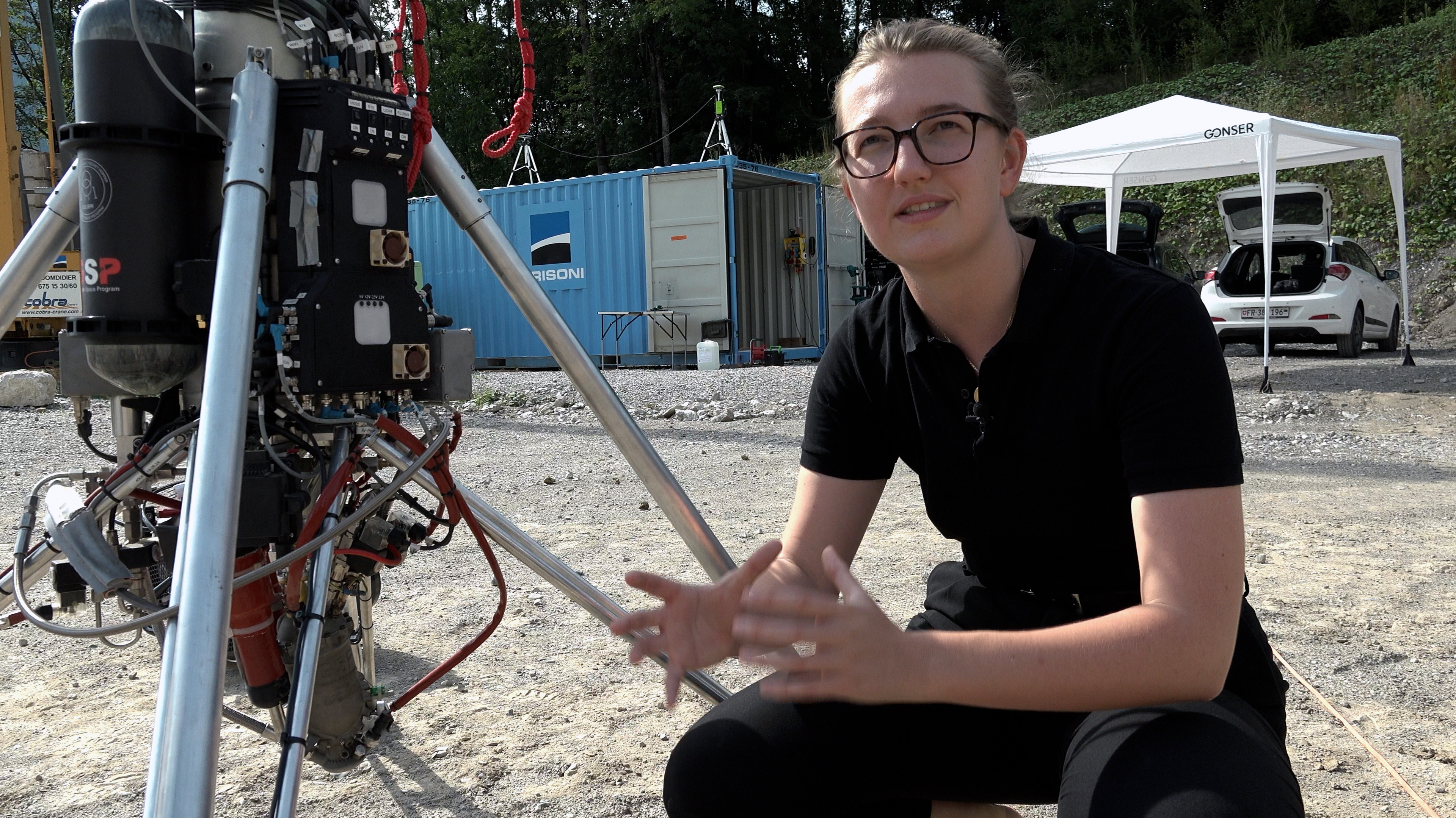 Julie Böhning, responsable des systèmes de direction, de navigation et de contrôle