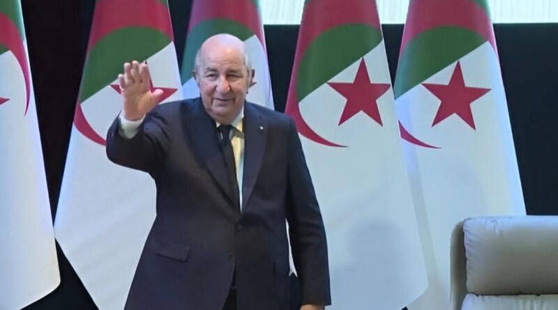 Le président de la République, M. Abdelmadjid Tebboune, prête serment