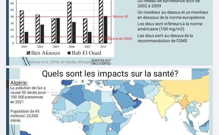 Pollution de l'air en Algérie : 50 personnes décédées en une année