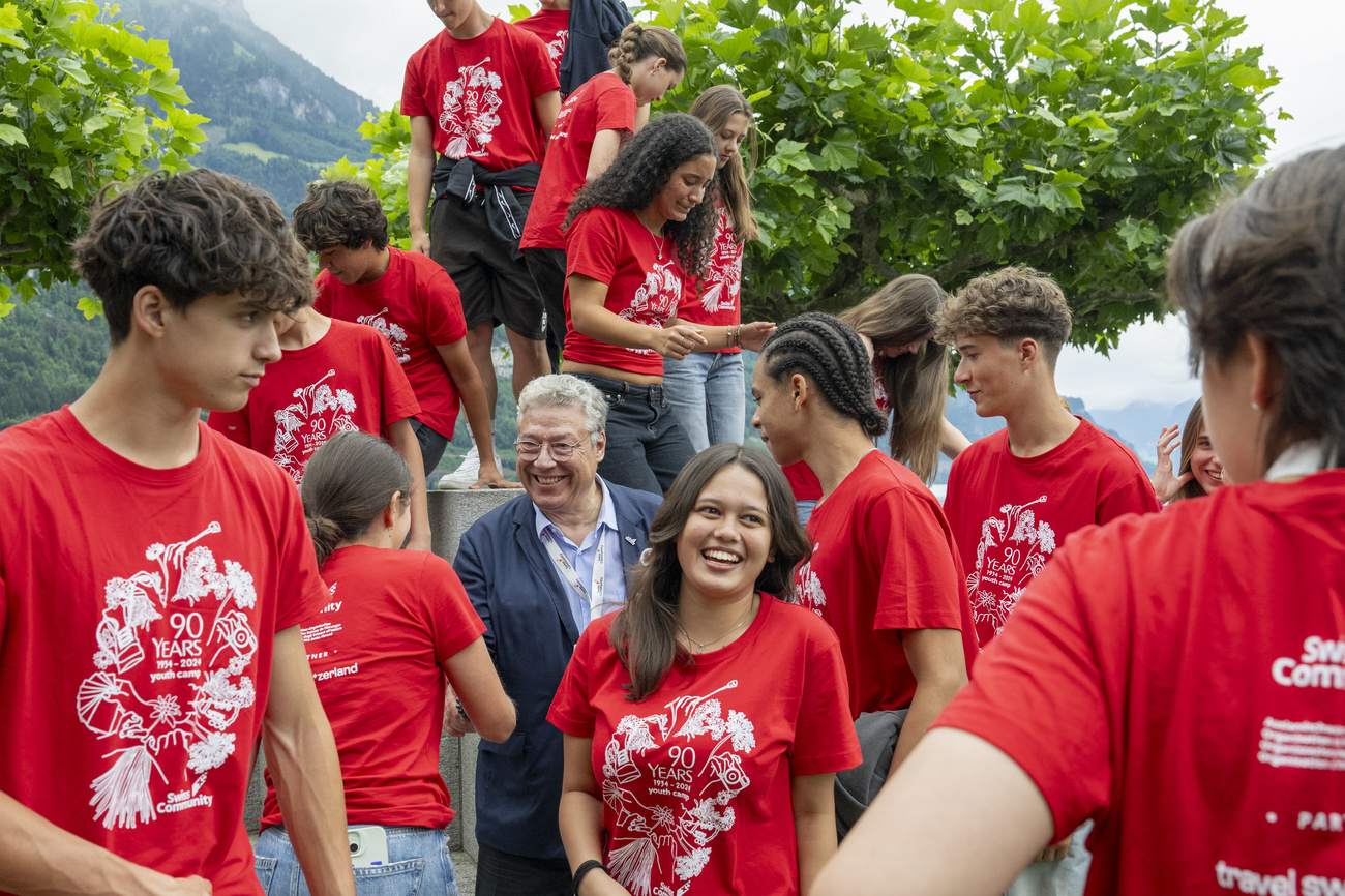 Réunion de jeunes Suisses de l'étranger.