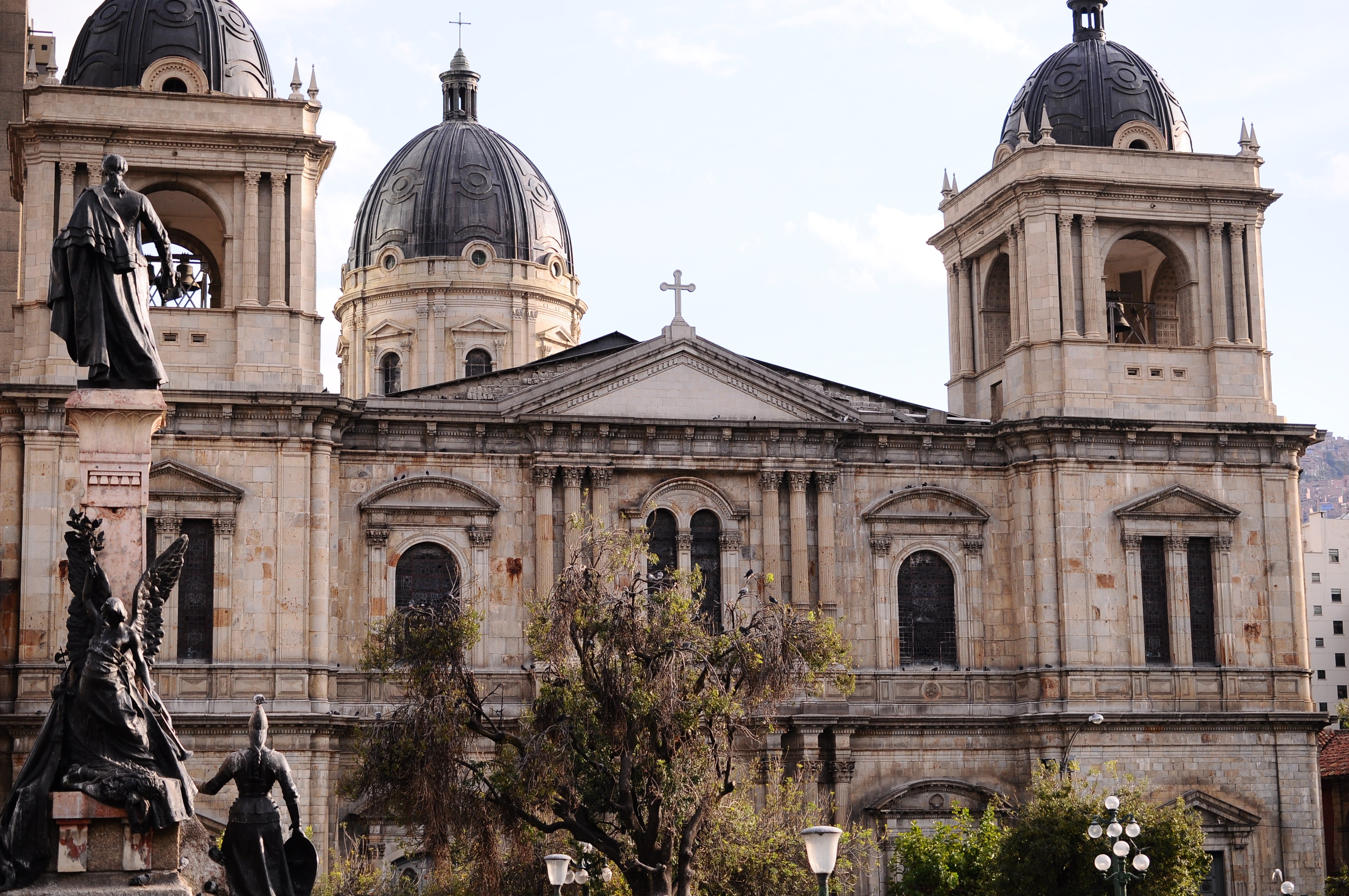 La cathédrale de La Paz.