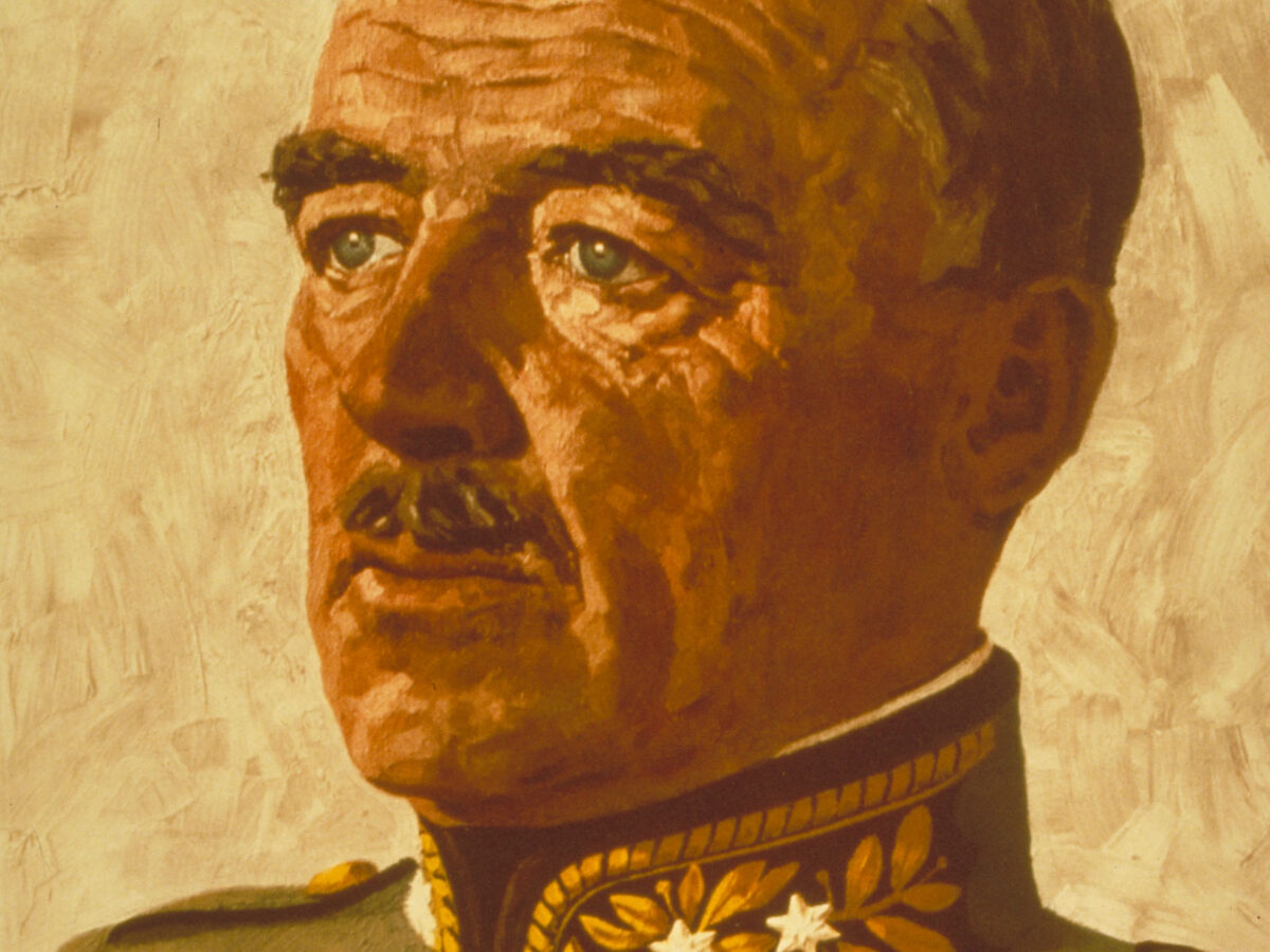 Portrait du général Guisan