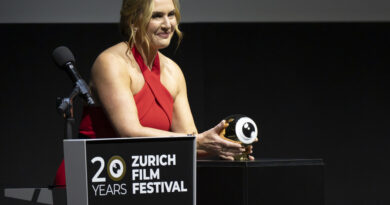 Kate Winslet reçoit le Golden Icon Award au Festival du film de Zurich