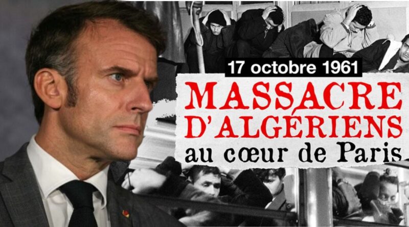 Macron reconnaît les "massacres inexcusables" du 17 octobre 1961