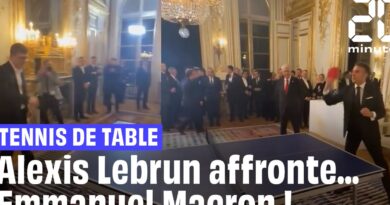 Alexis Lebrun tape la balle avec Emmanuel Macron et le président kazakh à l’Elysée