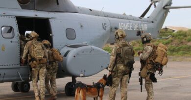 Armée de l’Air : A bord d’un hélicoptère Puma avec des commandos parachutistes pour un exercice de sauvetage au combat