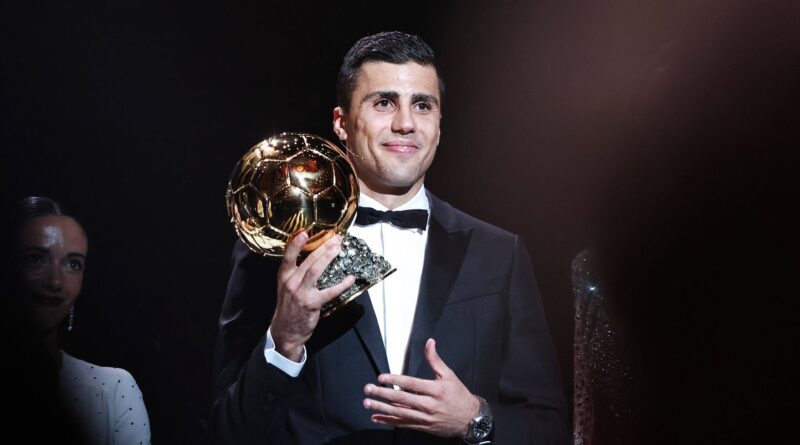 Ballon d’or 2024 : « Que voulez-vous que je vous dise ? », Rodri commente l’absence du Real Madrid à la cérémonie