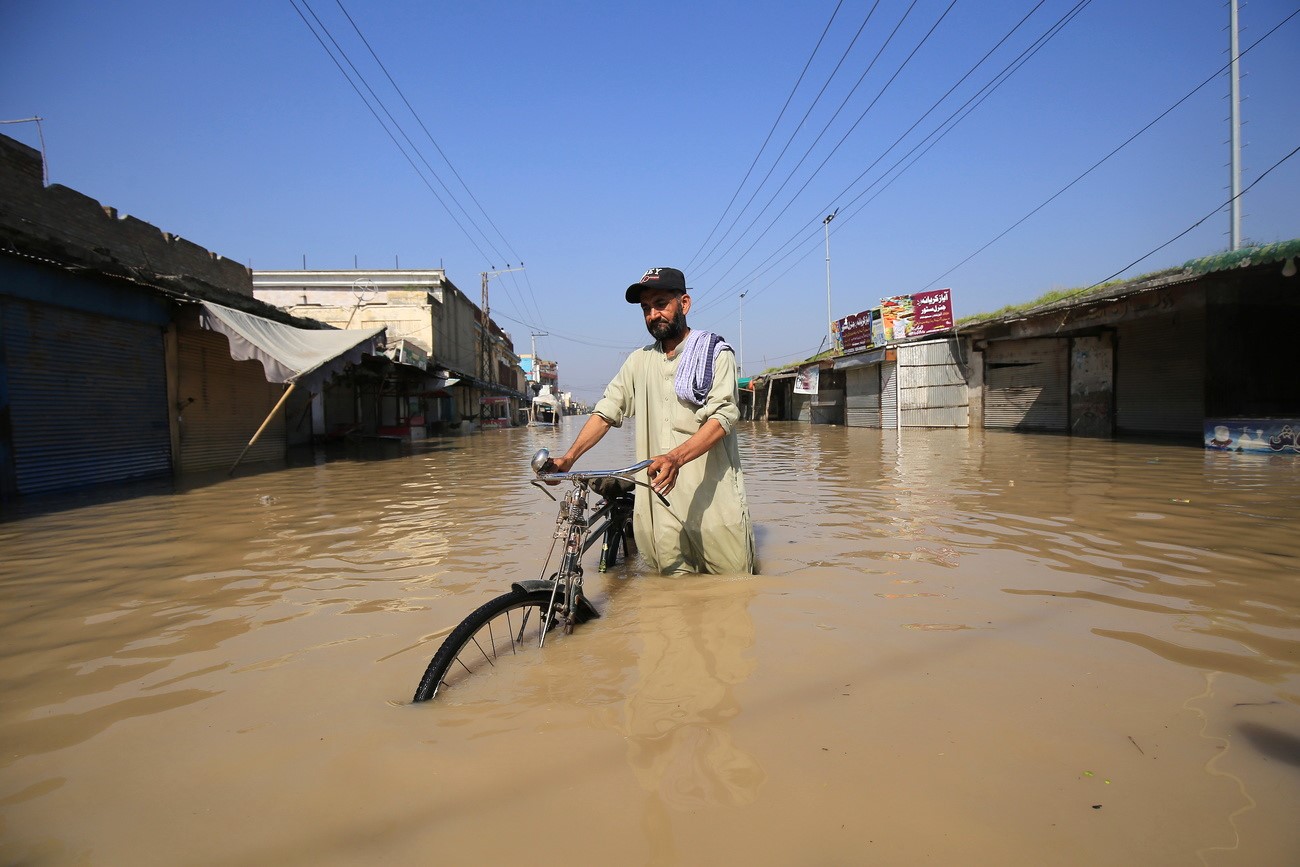 Des inondations aux Pakistan