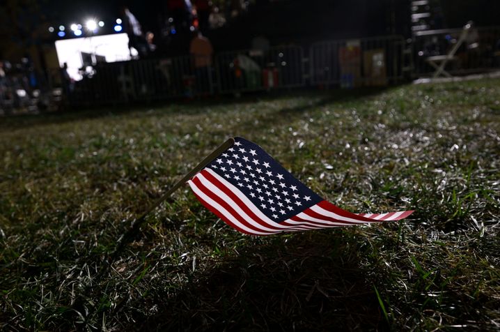 Le jour d'après. La Howard University devait accueillir la fête pour célébrer la victoire de Kamala Harris à Washington DC.