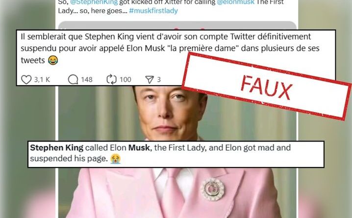 Etats-Unis : Non, Elon Musk n’a pas banni Stephen King de X (mais il est parti de lui-même)