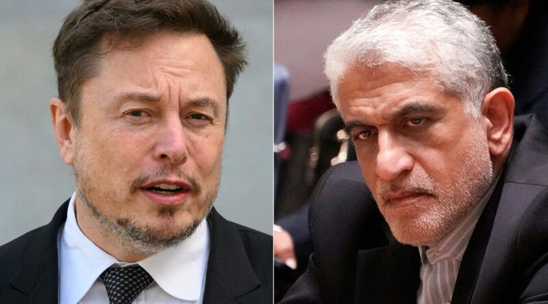 Etats-Unis : Rencontre au sommet entre Elon Musk et l’ambassadeur de l’Iran à l’ONU à New York