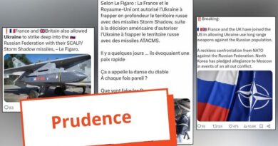 Guerre en Ukraine : La France autorise l’utilisation des missiles juste pour s’aligner sur les Etats-Unis ? Pas vraiment