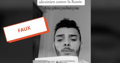 Guerre en Ukraine : Sur Tiktok, un homme affirme faussement que la France l’envoie « de force » combattre sur le front