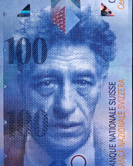 Un billet de 100 francs