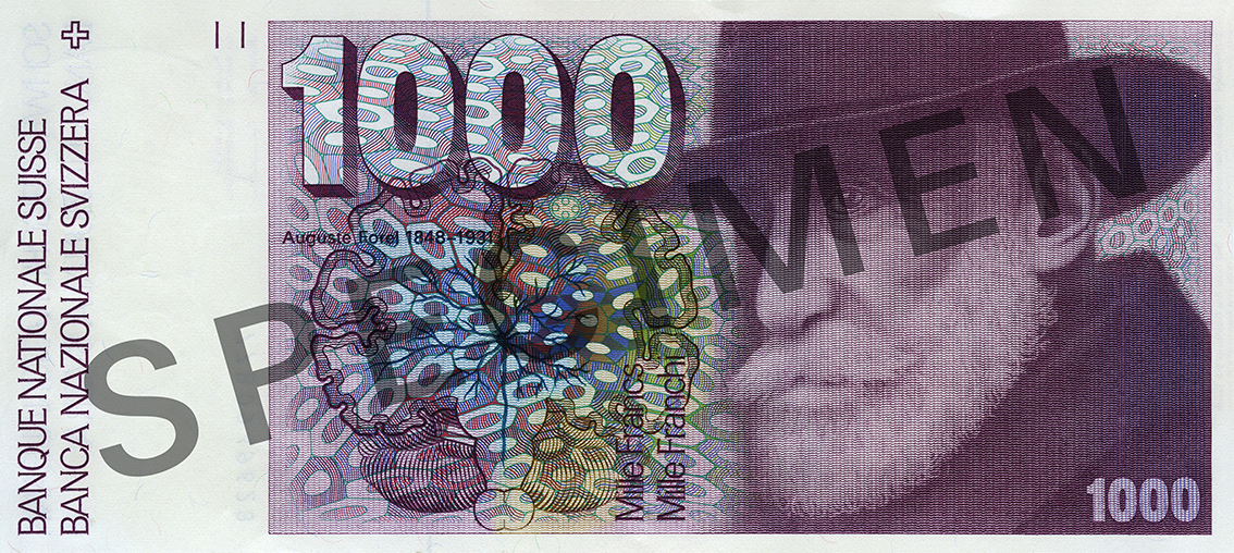 Billet de banque de 1000 francs