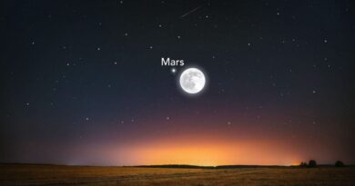 La Lune et Mars se joignent pour une conjonction éblouissante ce 20 novembre 2024 