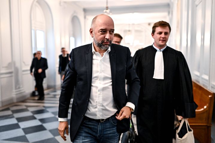 Gérard Lopez, ici au tribunal de commerce de Bordeaux le 17 septembre.