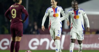 Ligue des champions : Melchie Dumornay inscrit un incroyable lob du milieu du terrain lors du match AS Rome-OL