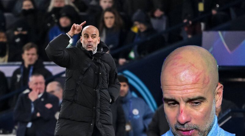 Manchester City : Crâne griffé, Guardiola voulait se « faire du mal » après la remontada du Feyenoord