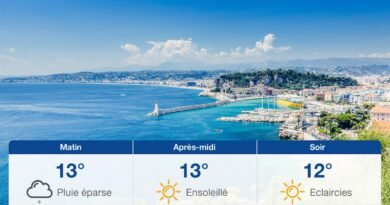 Météo Nice: prévisions du mercredi 27 novembre 2024