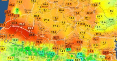 Météo : Près de 26 °C dans le Sud-Ouest… Des températures « dingues » relevées cette nuit