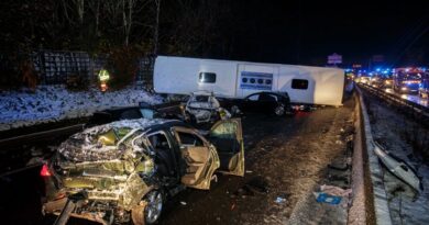 Neige et verglas dans le Val-de-Marne : Cinq blessés en urgence absolue après un carambolage impliquant un bus BlablaCar