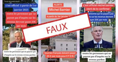 Non, Michel Barnier n’a pas prévu une taxe de 25 euros par mois pour ceux qui ne paient pas d’impôt sur le revenu