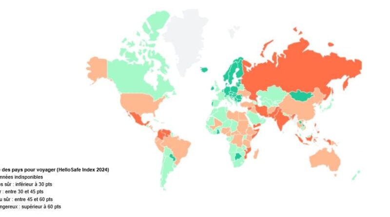 Pays les plus sûrs pour voyager : voici le classement de l’Algérie en 2024