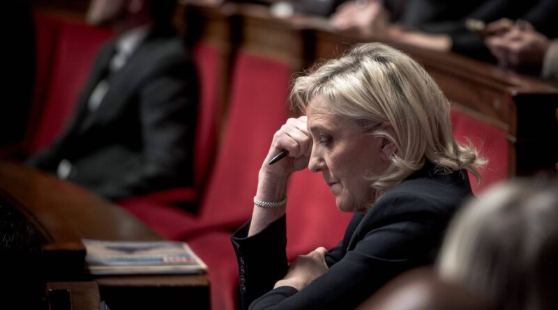 Procès du RN : Marine Le Pen estime qu’on réclame sa « mort politique »