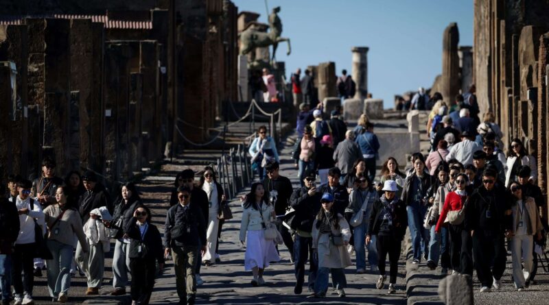 Surtourisme : Après Venise, le site de Pompéi limite à son tour le nombre de visiteurs