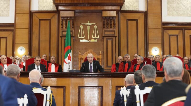 Tebboune ouvre l’année judiciaire : « La justice algérienne est plus forte que jamais »