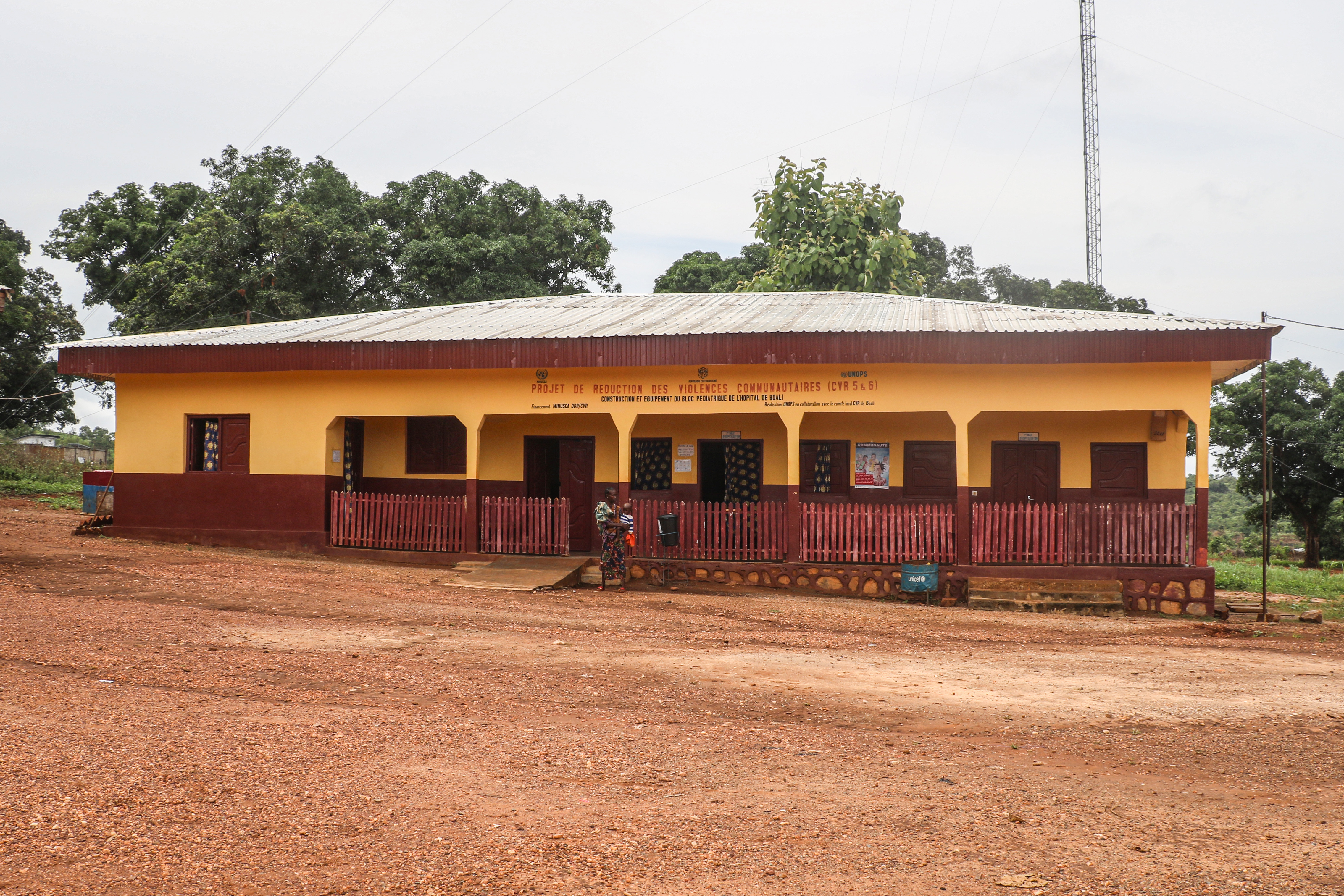 Hôpital en République centrafricaine