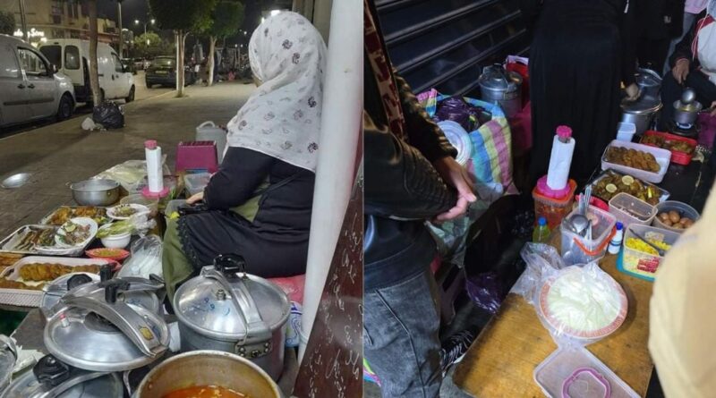 Un élan de solidarité pour aider une femme qui vend de la nourriture en plein hiver dans la rue