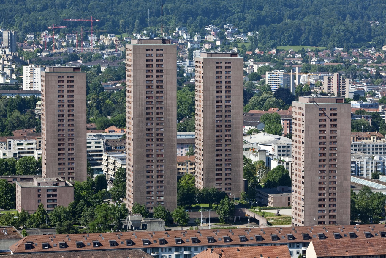 De mal-aimées à tendance: les tours d’habitation du Hardau à Zurich.