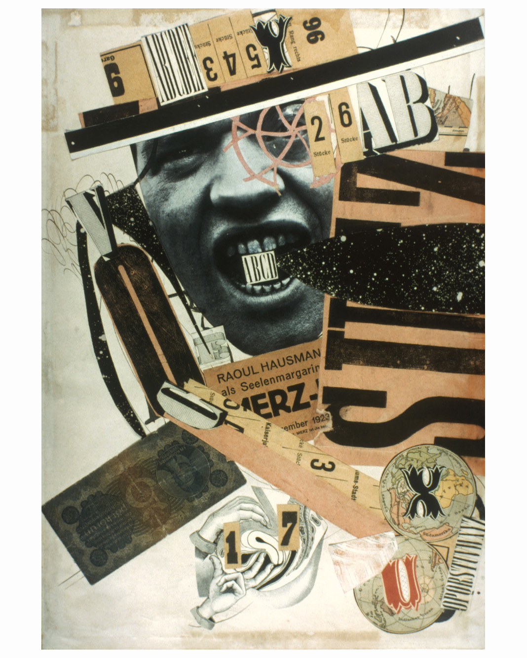 RAOUL HAUSMANN: ABCD, 1923