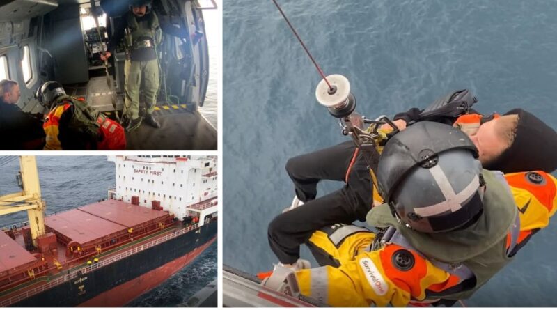 Dellys : les gardes cotes algériens sauvent un marin étranger en détresse en mer