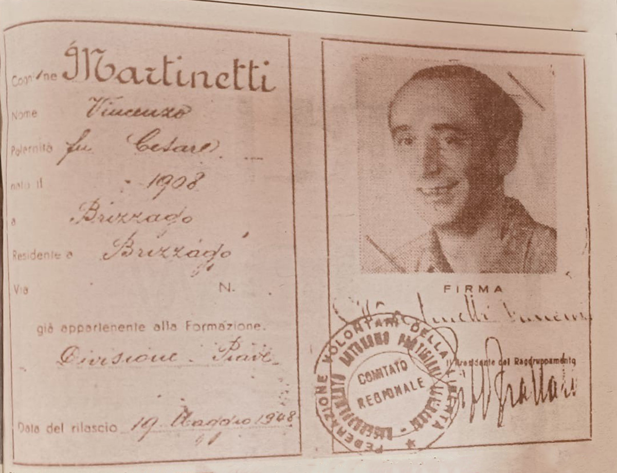 Vieille carte d'identité.