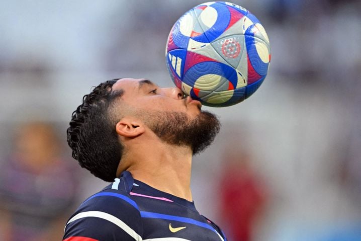 Rayan, le ballon est son ami. 