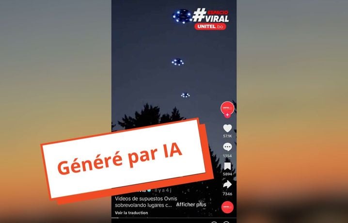 De nombreuses fausses vidéos de drones ou d'ovni sont devenues virales sur les réseaux sociaux.