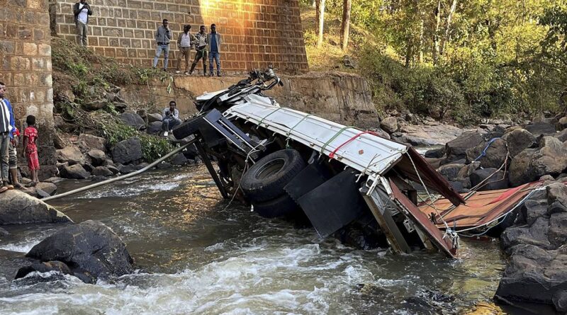 Ethiopie : Plus de 70 personnes meurent après la chute d’un véhicule dans une rivière