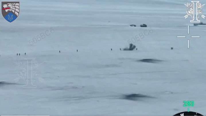 Des soldats nord-coréens dans les plaines enneigées de Koursk, sans formation ni couverture, capturées par les équipements de surveillance ukrianiens