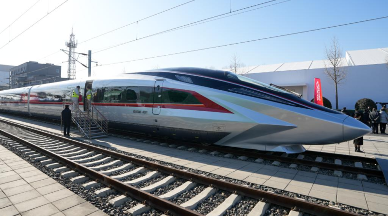 La Chine présente un prototype du train à grande vitesse le plus rapide du monde