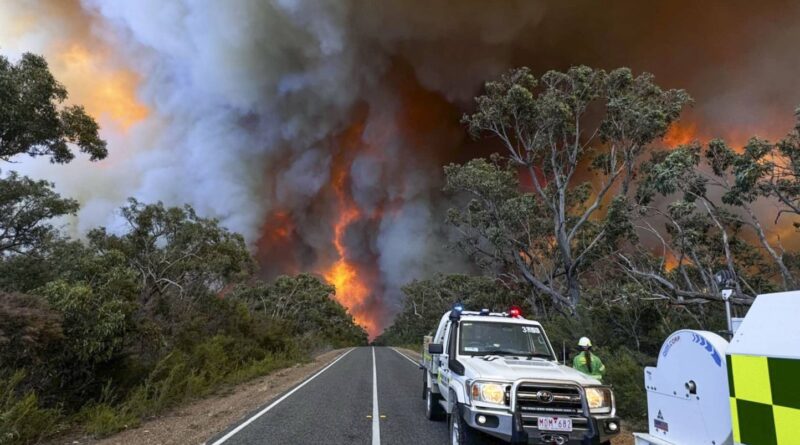 L’Australie suffoque sous une chaleur extrême et un important incendie dans le Sud-Est